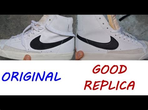 fake nike blazers vs real|authentic nike.